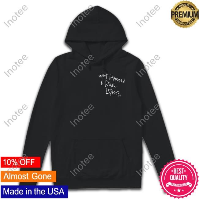 Ryan Clark What Happened To Real Love Fuck Fake Love Tee Shirt