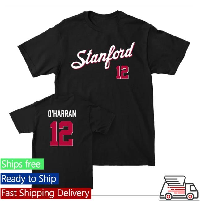 Nil Store Stanford Baseball Black Script Tee - Toran O'harran Tee
