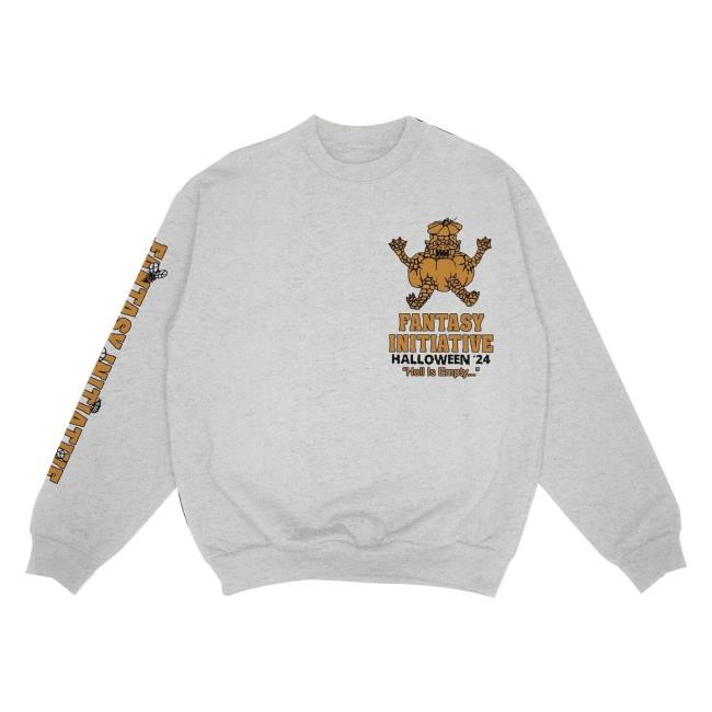 Fantasy Initiative Merch Halloween ‘24Hall Is Empty Sweater