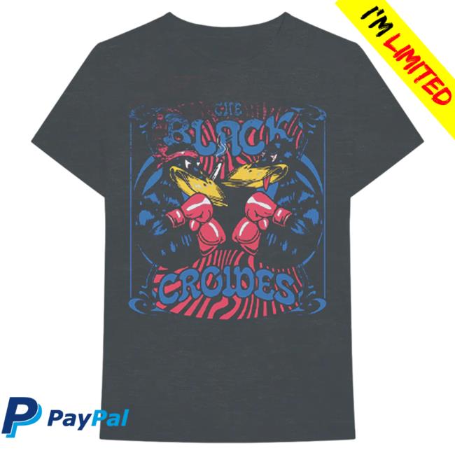 Official The Black Crowes Boxing Crowes Tee