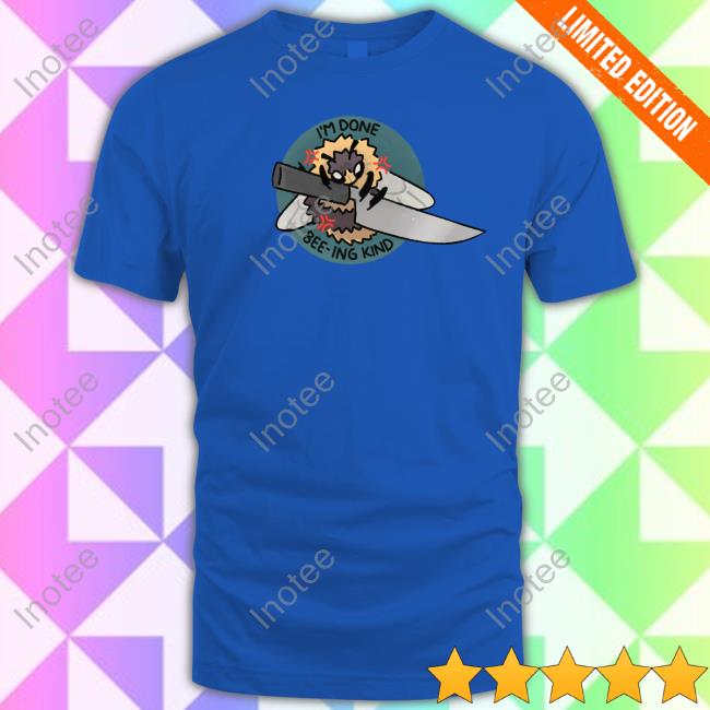 Mulchmouth I'm Done Bee-Ing Kind Sweatshirt I'm Done Bee-Ing Kind Hooded Sweatshirt