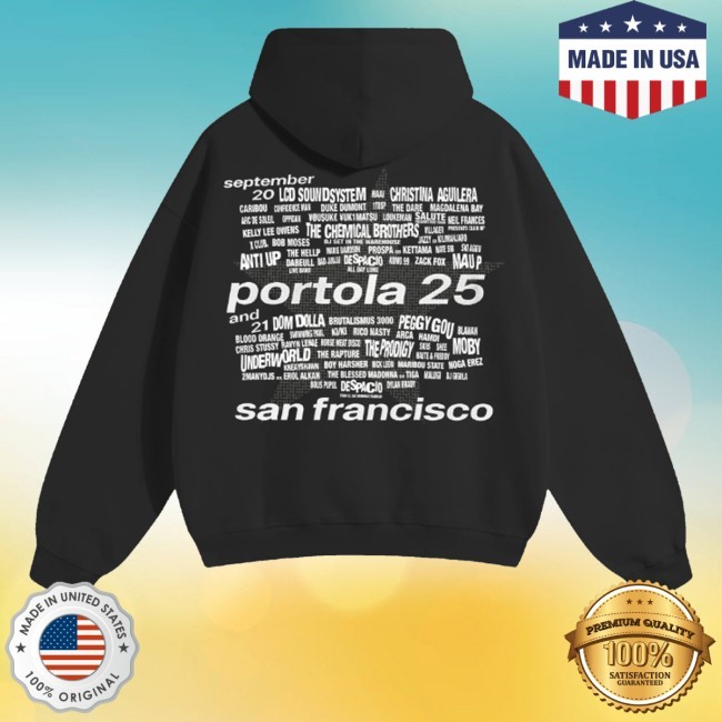 Portola Star Lineup Tee Shirt Portola Merch