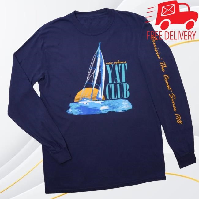 Dirty Coast Merch Store Yacht Club Long Sleeve Long Sleeve Shirt