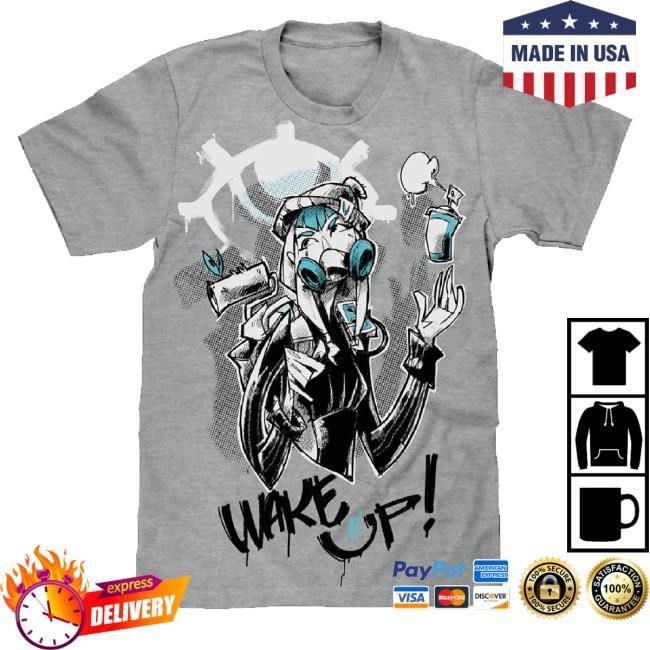 Warframe Merch 1999 Graffiti Shirt Aoi