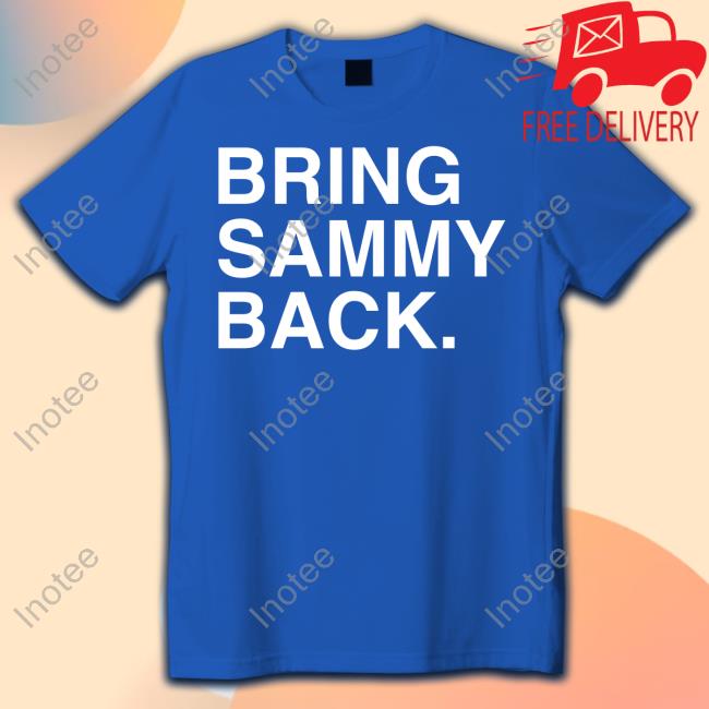 Obviousshirts Store Bring Sammy Back Tank Top