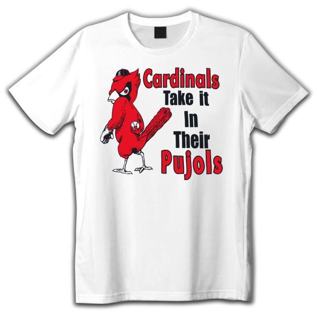 Vintage 90'S St. Louis Cardinals Take It In Their Pujols Hoodie