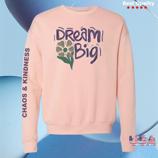 Official Chaos And Kindness Store Dream Big Hoody