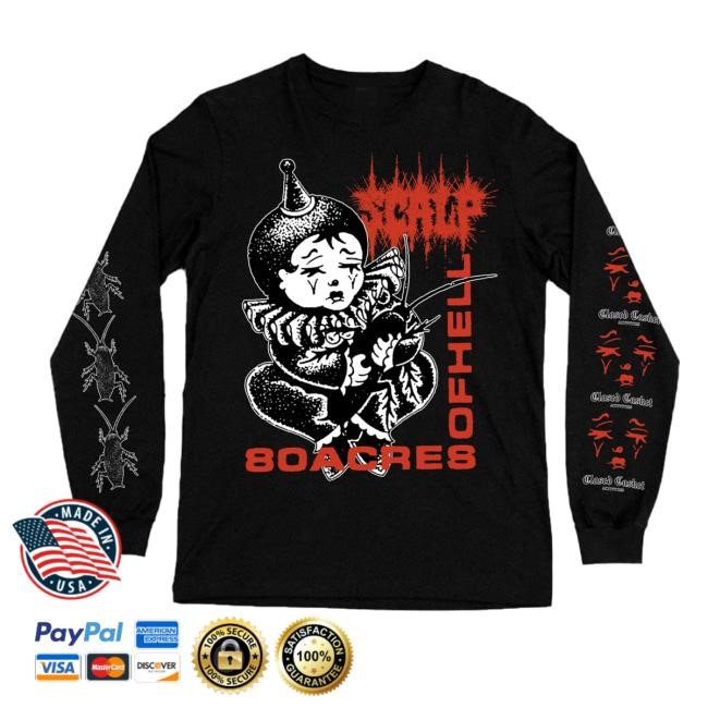 Closed Casket Activities Merch Scalp 80Acresofhell T-Shirt