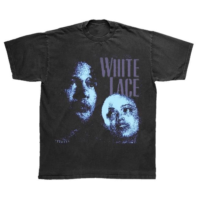 Downrightmerch Skyler Acord - White Lace Sweatshirt