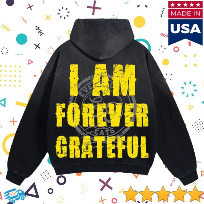 Everybody Eats Apparel I Am Forever Grateful Derrick Rose Zip Up Hoodie