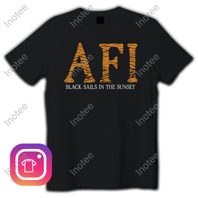 Afireinside Merch Afi Black Sails Waves Shirts