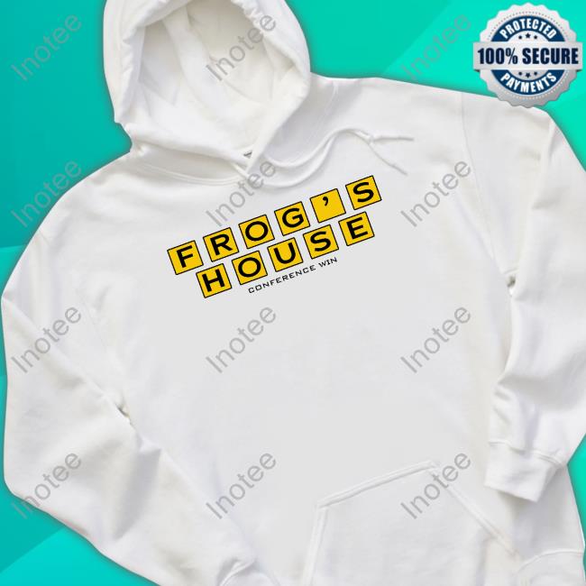 Emanuel Miller Wearing Frog's House Conference Win Sweatshirt