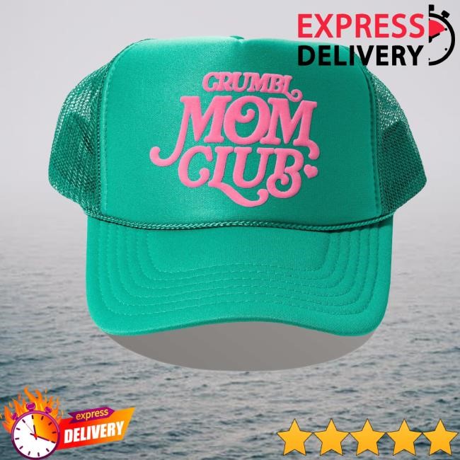 Crumbl Merch Mom Club Trucker Hat