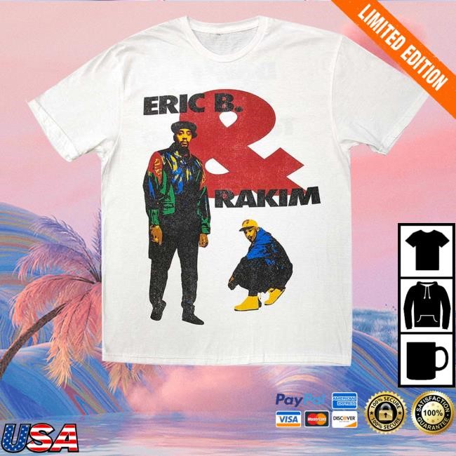 Authentic Band Merch Eric B. & Rakim Attractive Don't Sweat Shirt