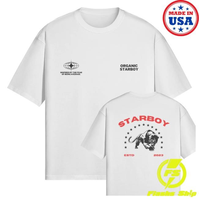Organic Starboy Tee Shirt