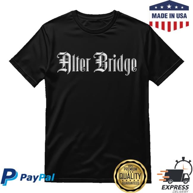 Official Alter Bridge Old Style T Shirt