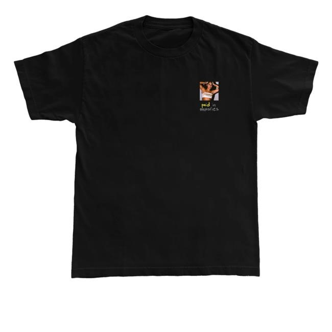 Paid In Memories Black Hooded Sweatshirt