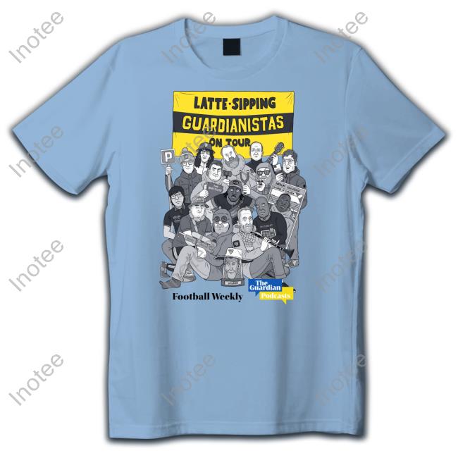 David Squires Latte-Sipping Guardianistas On Tour Football Weekly Sweatshirt