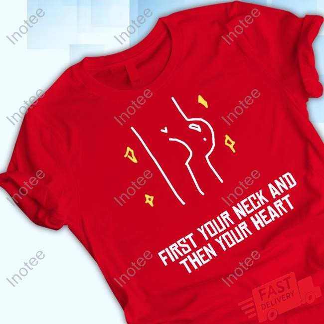Games Jackbox Merch Aliass First Your Neck And Then Your Heart New Shirt