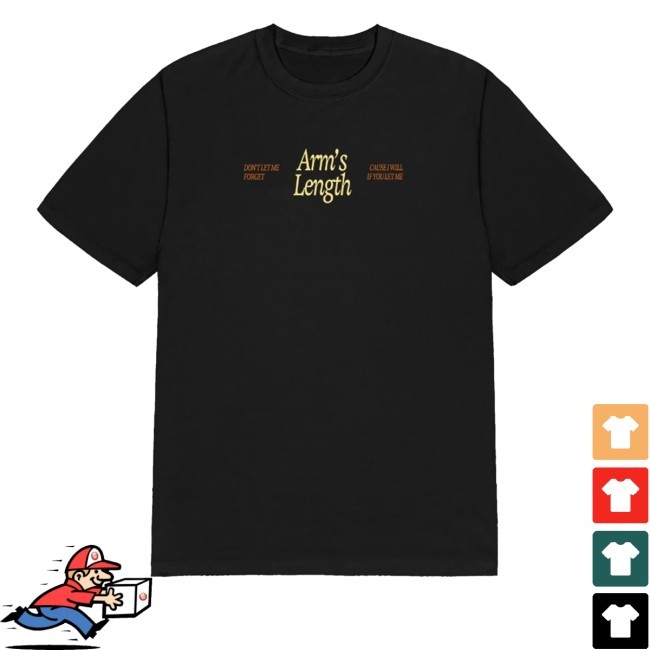 Arm's Length Merch Store Don't Let Me Forget Hoodie