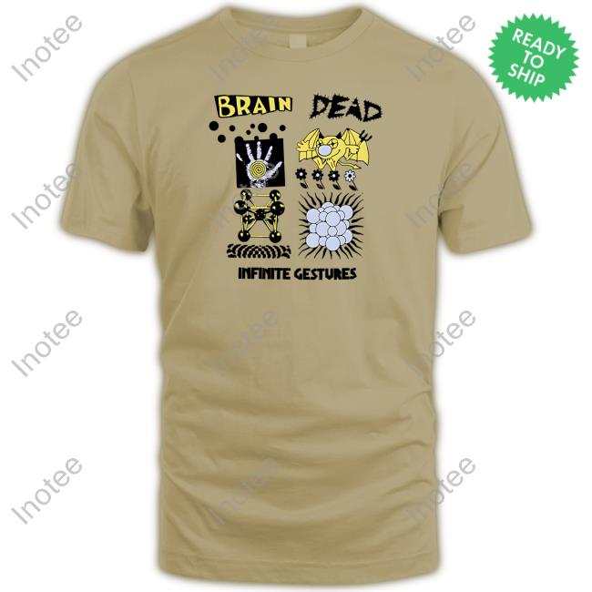 Wearebraindead Brain Dead Infinite Gestures T Shirt