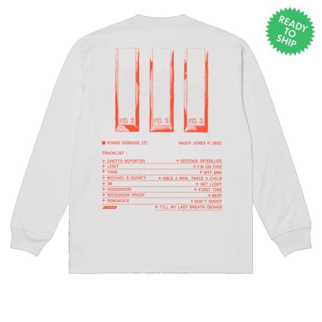 Nasir Jones Merch Shop Store Kdiii Tee