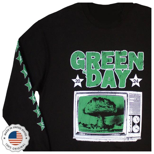 Green Day 'Tv Explosion' Tee Shirt