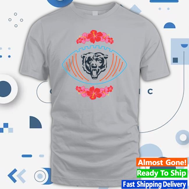 Trending Majestic Threads Cream Chicago Bears Latino Heritage Floral Football Classic Shirt