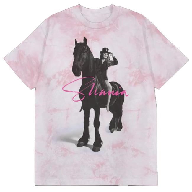 Shania Twain Merch Queen Of Me Tie Dye Crewneck Sweatshirt