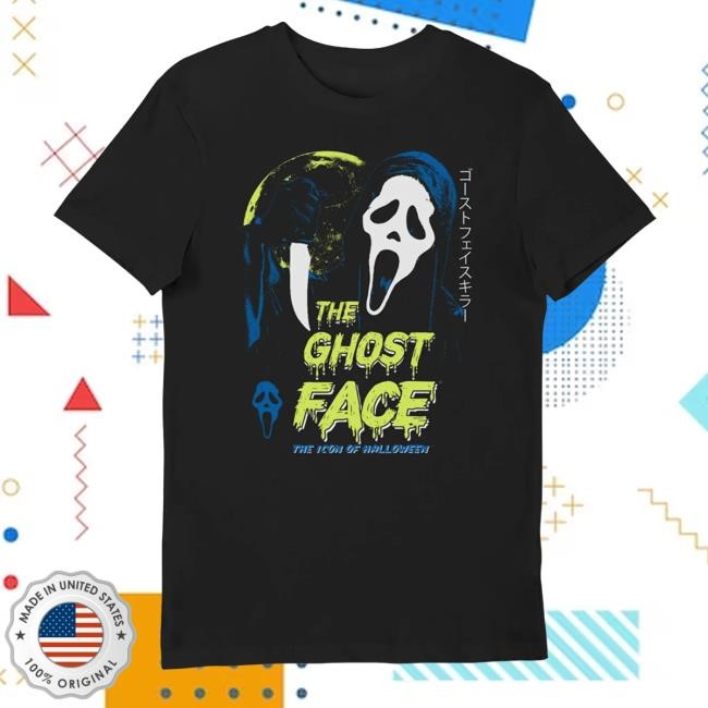 Ghost Face The Icon Of Halloween Unisex Shirts