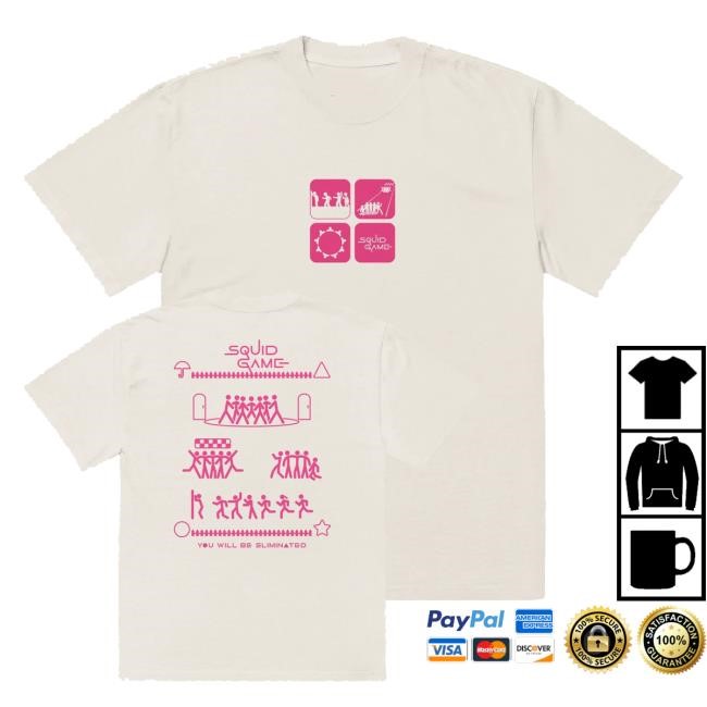 Netflix Merch Shop Store Official Squid Game You Will Be Eliminated Sweatshirt