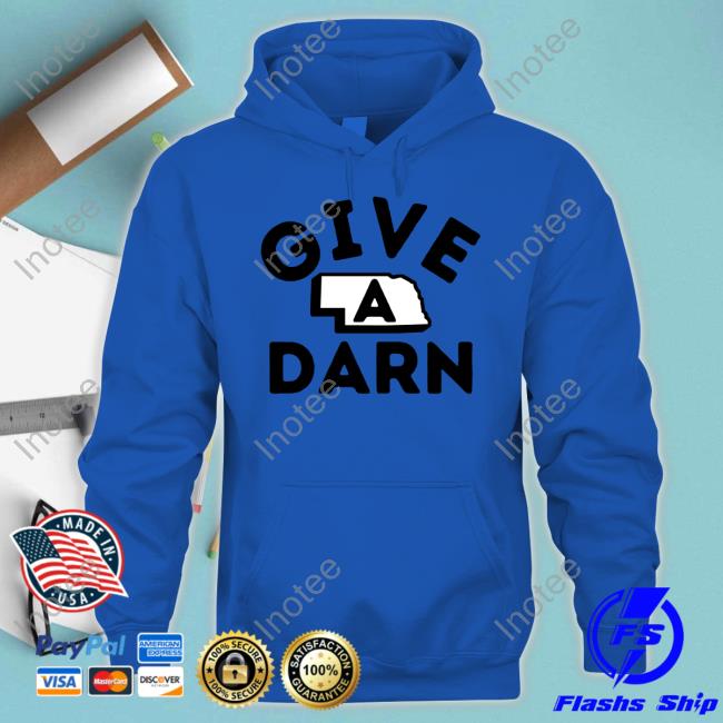 Give A Darn Nebraska Tees Triple B Give A Darn Nebraska State T-Shirt