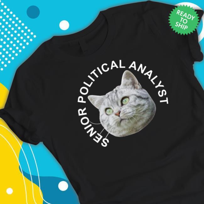 Senior Political Analyst Long Sleeve Tee