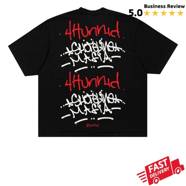 Ohgeesy 4Hunnid X Shoreline Mafia Tagger Shirt, Hoodie, Sweatshirt