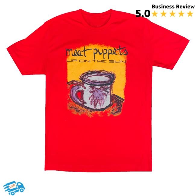 Hello Merch Meat Puppets Up On The Sun Red Tank Top
