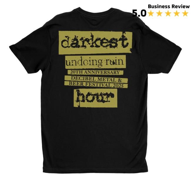Official Nightshift Merch Shop Store Darkest Hour Undoing Ruin Boy Shirts