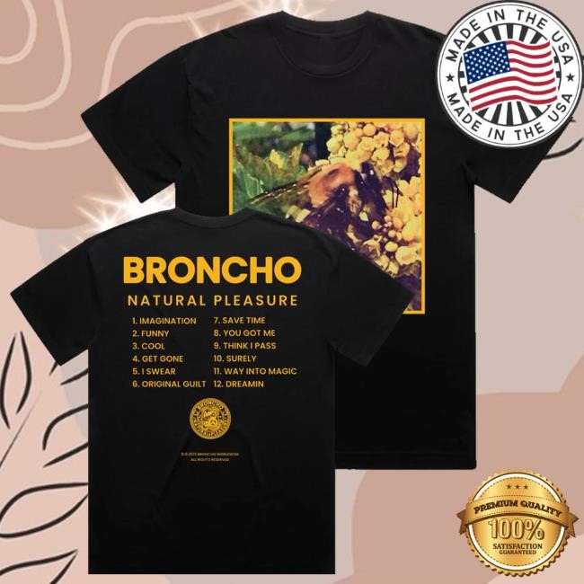 Trending Kf-Merch Broncho Natural Pleasure S/S Tee