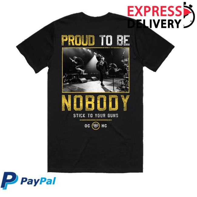 Sticktoyourguns Merch Nobody Shirt