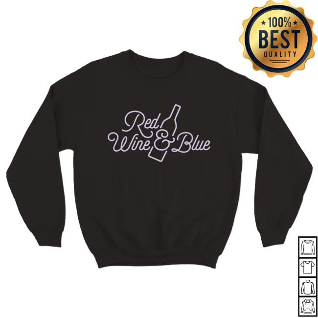Red Wine And Blue Merch Red Wine And Blue Logo Funny Shirt
