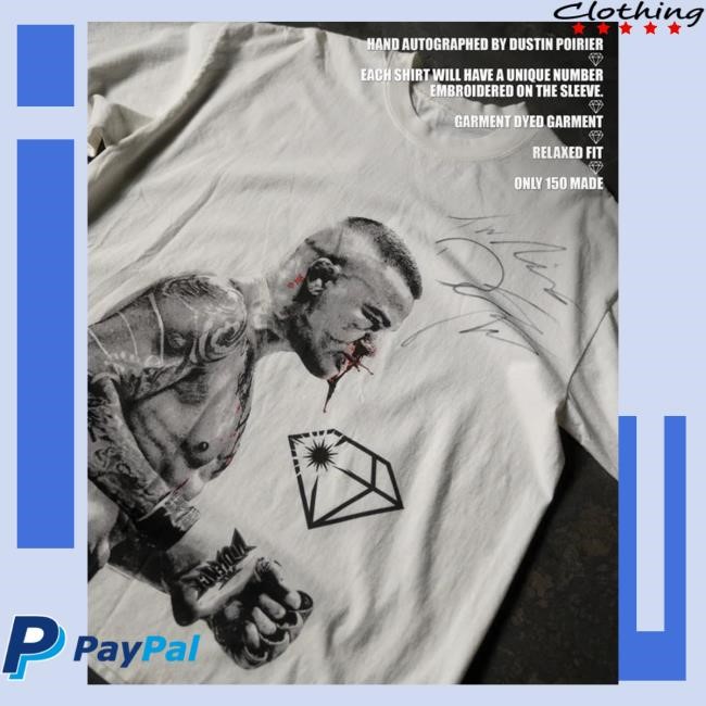 Full Violence Merch Born To Fight Premium Autographed New Shirt
