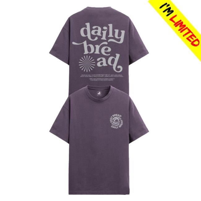 Daily Bread Official Merch Cloud Dept Tee (Wine) Funny Shirt