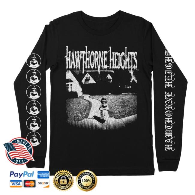 Hawthorne Heights Store Hawthorne Heights The Silence In Black Metal And White Unisex Sweatshirt