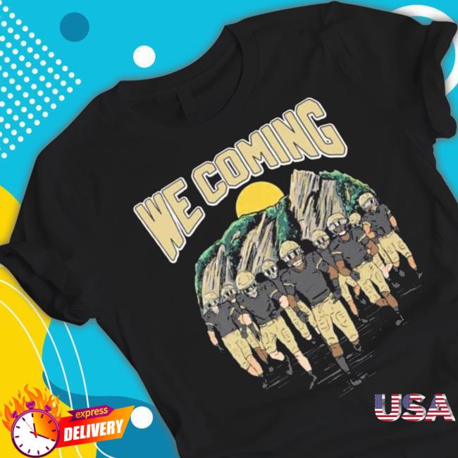 Colorado Buffaloes We Coming T Shirt
