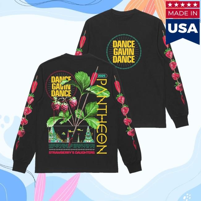 Dance Gavin Dance Strawberry's Daughters Heavy Faded Tank Top