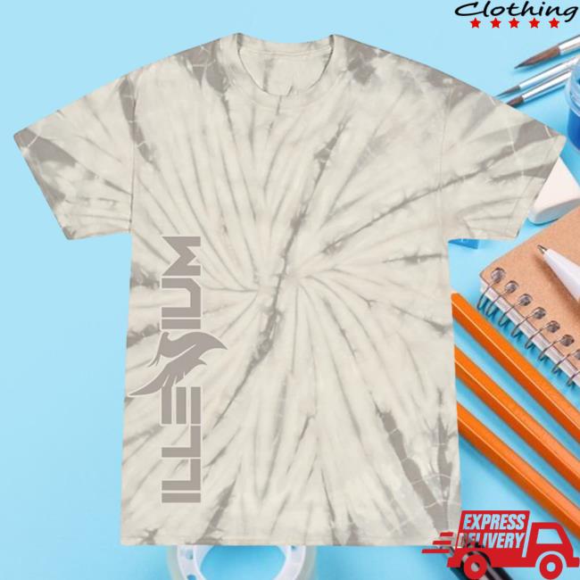 Official Illenium Merch Store Illenium Logo Cream Tie Dye Top Shirt Illenium Shop