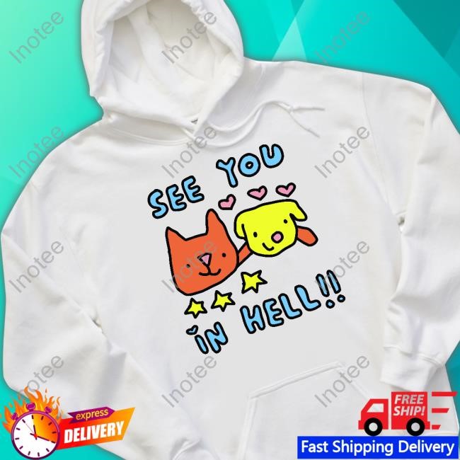 Zoebreadtok See You In Hell Cat And Dog Shirt