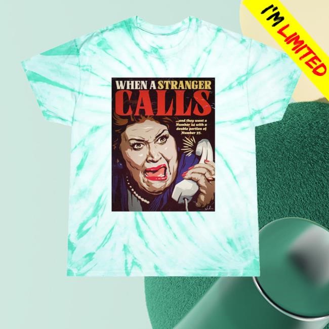 Nordacious Merch When A Stranger Calls Tie-Dye