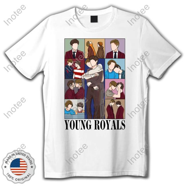 Brookprime Wilhelm And Simon Young Royals Art Eras Tour T Shirt