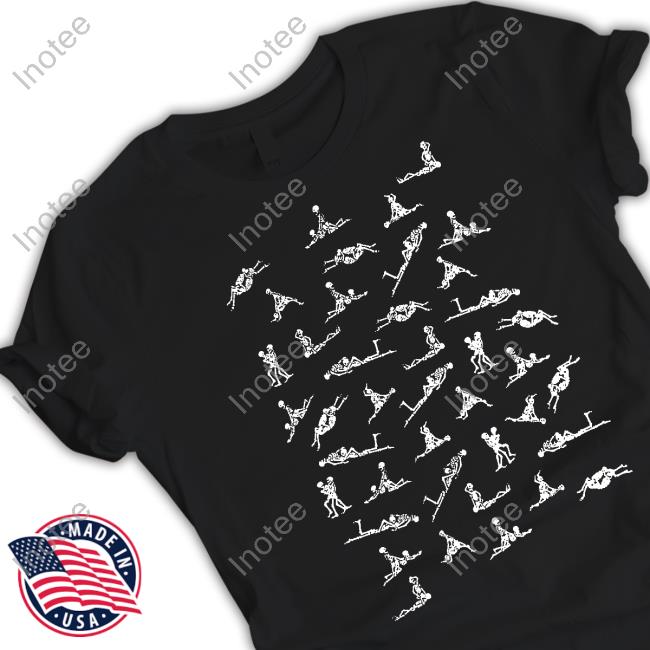 A Great Chaos Skeletal Positions Tee Shirt