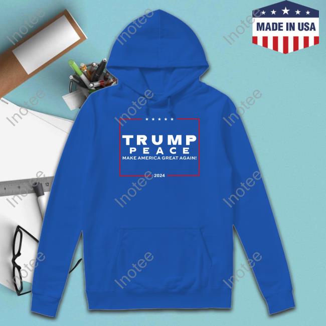 Shem Horne Trump Peace Make America Great Again 2024 Long Sleeve